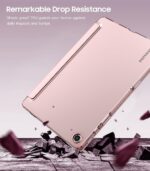 Timovo Case voor Samsung Galaxy Tab A9+ 11 inch - Roze - Afbeelding 3