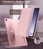 Timovo Case voor Samsung Galaxy Tab A9+ 11 inch - Roze - Afbeelding 5