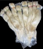 Raw Hair Cambodian Extensions Blond #613 kleur straight 20 inch - Afbeelding 4