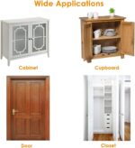 Scharnier – Deurscharnier – Premium Kwaliteit -  Roestvrij staal - Voor deuren binnen en buiten - Afbeelding 3