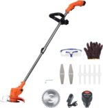 DRAADLOZE Onkruid / Grastrimmer / Grasmaaier 650W.