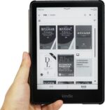 Allecto Plus - Beschermhoes Ereader Voor Kindle Paperwhite 3 2 - Zwart Luxe PU Lederen Hoesje - Volledige Bescherming & Nauwkeurige Pasvorm - Afbeelding 2