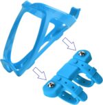 Fietsflessenhouder voor waterflessen, ook geschikt als babyflessenhouder voor kinderwagen, eenheidsmaat, vele kleuren zijn verkrijgbaar (zwart) - Afbeelding 4
