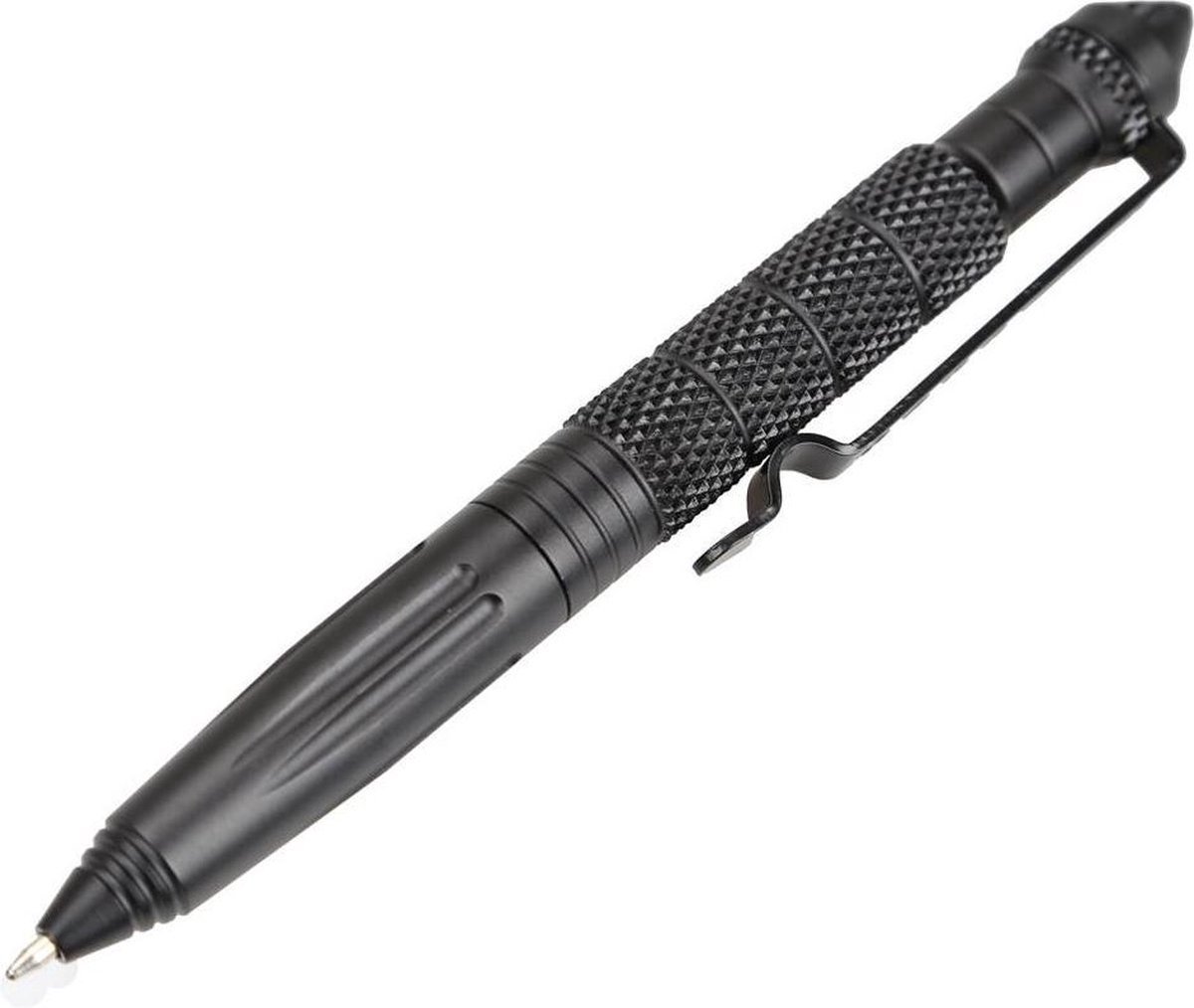 1200x1014 Tactische Pen - 2 in 1 Pen - Aluminium - Afbeelding 1