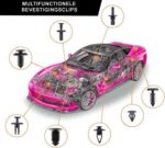 DEST - Autotoebehoren - 716 bevestigingsclips - Interieurset - Plastic clips - Afbeelding 5