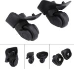 Vervanging Wielen 2 Stuks PVC Bagage - Vervanging Enkele Roller voor Koffer Accessoire. . - Afbeelding 6