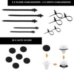 DEST - Autotoebehoren - 716 bevestigingsclips - Interieurset - Plastic clips - Afbeelding 6