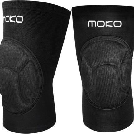 Happygetfit - Elastische kniebrace, sportkniebeschermer, warme kniebeschermer/knieorthese voor volleybal, basketbal, tennis, hardlopen, yoga