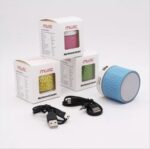 Led Mini Draagbare Speaker USB/TF Card Bluetooth Kleur Roze - Afbeelding 5