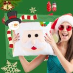 72 stuks nagels voor het lijmen van kunstnagels set pre-lijm druk op nepnagels tips kerstnagel voor meisjes - Afbeelding 7