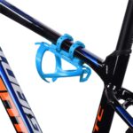 Fietsflessenhouder voor waterflessen, ook geschikt als babyflessenhouder voor kinderwagen, eenheidsmaat, vele kleuren zijn verkrijgbaar (zwart)