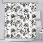 badkamer gordijnen, 180 x 180 cm