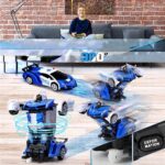 2-in-1 RC Auto Transformerende Robot - 2,4 GHz Sterk Zendsysteem - Transformatie met één Klik - 360 Graden Rotatie Drift - Afbeelding 5