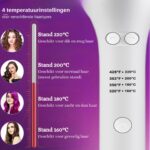 Luxe Automatische Krultang - Grote Krullen, 4 Temperaturen, 15 Seconden Snel Opwarmen, Dubbele Haarbescherming en Negatieve Ionen - Inclusief Hoogwaardige Geschenkdoos - Afbeelding 4