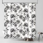 badkamer gordijnen, 180 x 180 cm - Afbeelding 2