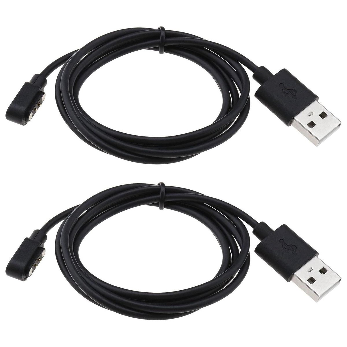 1200x1200 Allecto Plus - Horloge Oplader Kabels (2 Stuks) Compatibel met Willful Horloges - Vervanging en Magnetische Opladervangst. - Afbeelding 1