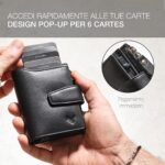 Lavalen Heren Leren Portemonnee PopUp Design – Heren Stijl Creditcardhouder - Afbeelding 5