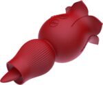 Multifunctionele Tong Likken Clitoris Tepel Blaaszuiging Seksspeeltjes Rozenvibrator Vrouwelijke Vulva Stimulators Masturbatie - Afbeelding 4
