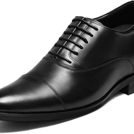 CHAMARIPA Heren schoenen suède Skate schoenen Sneaker - Maat 39 - 7 cm verhoging