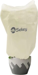 Winterbescherming voor planten Vorstbescherming 155x100 cm - Scheurvast - Ademend - Wasbaar - 80 g/m² Sterk - Afbeelding 3