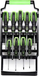 TOOLZILLA Professionele magnetische schroevendraaierset en standaard (9-delig)