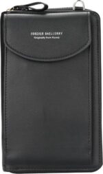 Cross Body Bag - Zwart - Met ruimte voor pasjes en meer