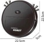 Sweeping Robot - J23A - laser navigatie - Ultra stil 60 dB - Afbeelding 2
