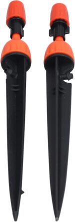 Allecto Plus - 20 stuks Verstelbare Druppel Emitters voor Efficiënte Water Irrigatie - 360 Graden Water Flow Druppelaars voor Moestuin, Tuin en Kas - Afbeelding 9