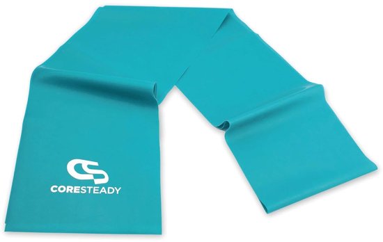 550x348 Weerstandsband medium level 1.3M Resistance band krachttraining thuis - Met sportaccessoires fitnessbanden - handgreep elastische weerstandsband thuis sportschool - Afbeelding 1