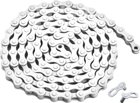 550x403 Single Speed Fietsketting 1/2 x 1/8 116 schakels - Afbeelding 1
