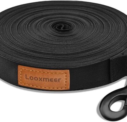 Looxmeer Robuuste trainingslijn hondenriem - Looxmeer 20M met opbergtas