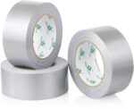 3-pack zilveren duct tape, (5cm)1,89 inch x (32M)35y, waterdicht, laat geen resten achter, zware grijze tape voor verzending, verhuizing, reparatie, industrie en alle weersomstandigheden