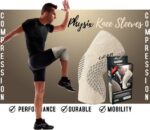 Physix Gear Maat XXL Beige Sport Sportieve kniebandage, beste HIIT-kniebeschermers voor dames en heren, antislip kniekussen, comfortabel en gemakkelijk aan te trekken, compressiekniebandage, 1 stuk, beige - Afbeelding 5