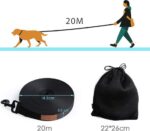 Looxmeer Robuuste trainingslijn hondenriem - Looxmeer 20M met opbergtas - Afbeelding 5