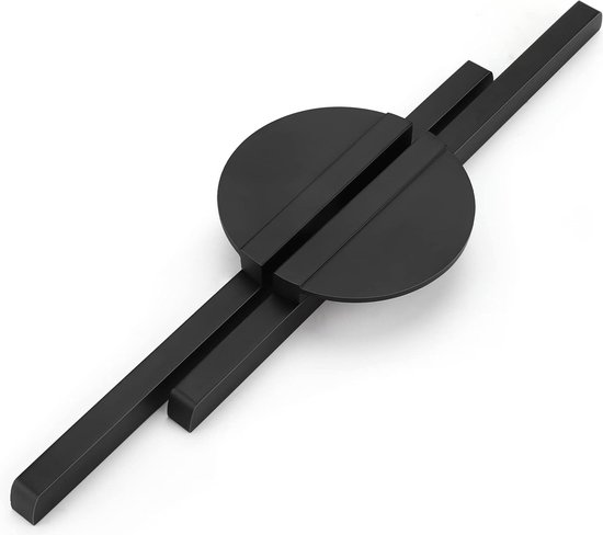 550x488 Pakket van 2 kastgrepen, halfronde meubelgrepen, 128 mm, handgrepen met gatenafstand, zwarte handgrepen voor keukenkasten, keukengrepen, zwarte matte deurgrepen. - Afbeelding 1