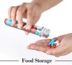 30 stuks transparante kunststof reageerbuisjes met schroefsluiting - 45 ml - voor bloemenvaas kralen snoep glas parels laboratorium - Afbeelding 6