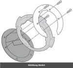 Tankring door GIVI Quick-Lock Tanklock - Afbeelding 2