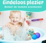 Badspeelgoed Waterbaan & Glijbaan- baby- incl 5 Badeentjes-jongens & meisjes- Baby- Badspeeltjes - Afbeelding 2