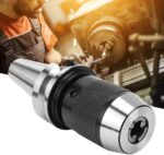 BT40 Carbon Steel Self Tightening Chuck Handle - Integrated Drill Chuck Tool Holder for Milling Machines - Accuracy 0.15 - 1Pcs