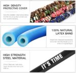 INNSTAR Pilates Bar Set met Weerstandsbanden en Trainingsgids voor Full Body Workout - Afbeelding 4