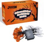 Halloween Decoratie - Decoratie voor Halloween 300 cm x 20 leds Halloween lichtketting - Halloween pompoen decoratief lichtsnoer - warm licht - waterdichte lichtketting voor binnen en buiten - Halloween party - Afbeelding 5