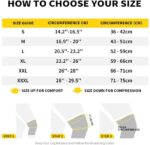 CAMBIVO NS10 Maat XL Kniebraces voor dames en heren, 2 stuks, gecomprimeerde kniesteun, medische kniebeschermers voor hardlopen, meniscusscheuren, artritis, ACL, blauw XL - Afbeelding 3