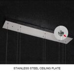 Kristal plafond lamp, kroonluchter, tafellamp - Afbeelding 3