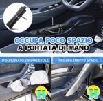 Car Windshield Sunshade Umbrella 140x78cm - UV Protection & Heat Insulation - Foldable Sunshade for Most Vehicle Models - Afbeelding 5