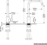 Keukenkraan – keuken kraan – luxe keukenkraan – keuken – duurzaam – Universeel – kitchen faucet - Afbeelding 5