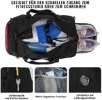 SKYSPER 30L sporttas met schoenenvak - Afbeelding 3