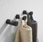 4x Wandhaken Montage Deur Sleutel Doek Jas Cap Badkamer Badjas Hanger Keuken Hardware Rek Tas Haak Opbergrek