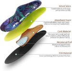 DACAT Platte inlegzolen maat 35/36 ter ondersteuning van de voetboog – ondersteuning voor plantaire fasciitis, metatarsalgie, hielpijn, orthopedische inlegzolen voor dames en heren. - Afbeelding 3