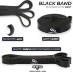 Coresteady Geassisteerde Optrekband - Trainingsbanden voor CrossFit Powerlifting - Yoga - Stretchmobiliteit - Mannen Vrouwen - Afbeelding 3