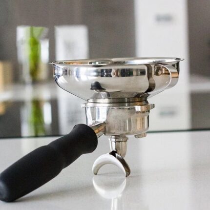 Speciale Intelligente Doseerring 304 Roestvrijstalen Koffiepoeder Trechter Anti-Vlieg Poeder Brouwkom Voor 58Mm Portafilter